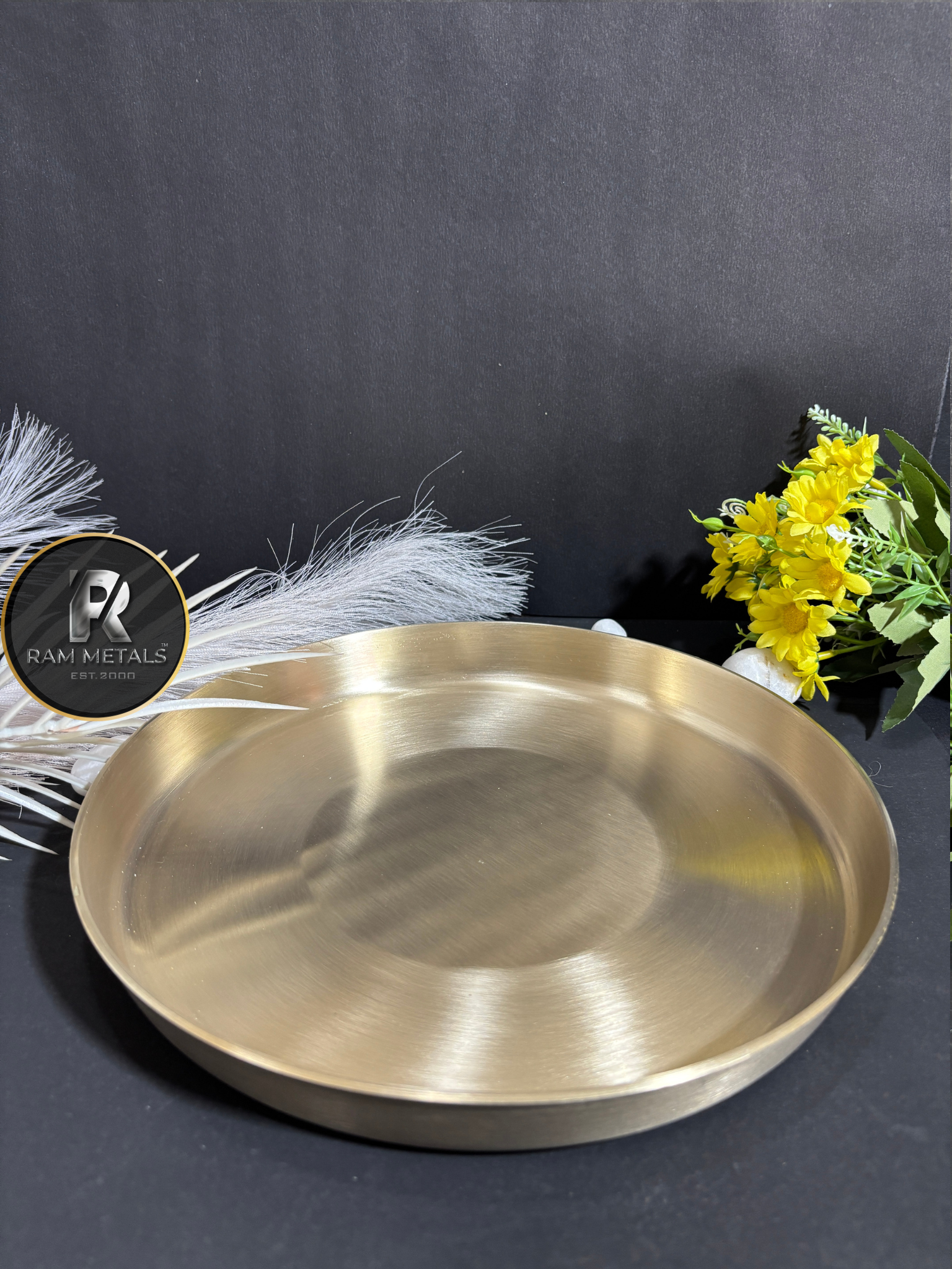 Premium Bronze Thali - Handcrafted Kansa Dinner Thali Manufacturer in India